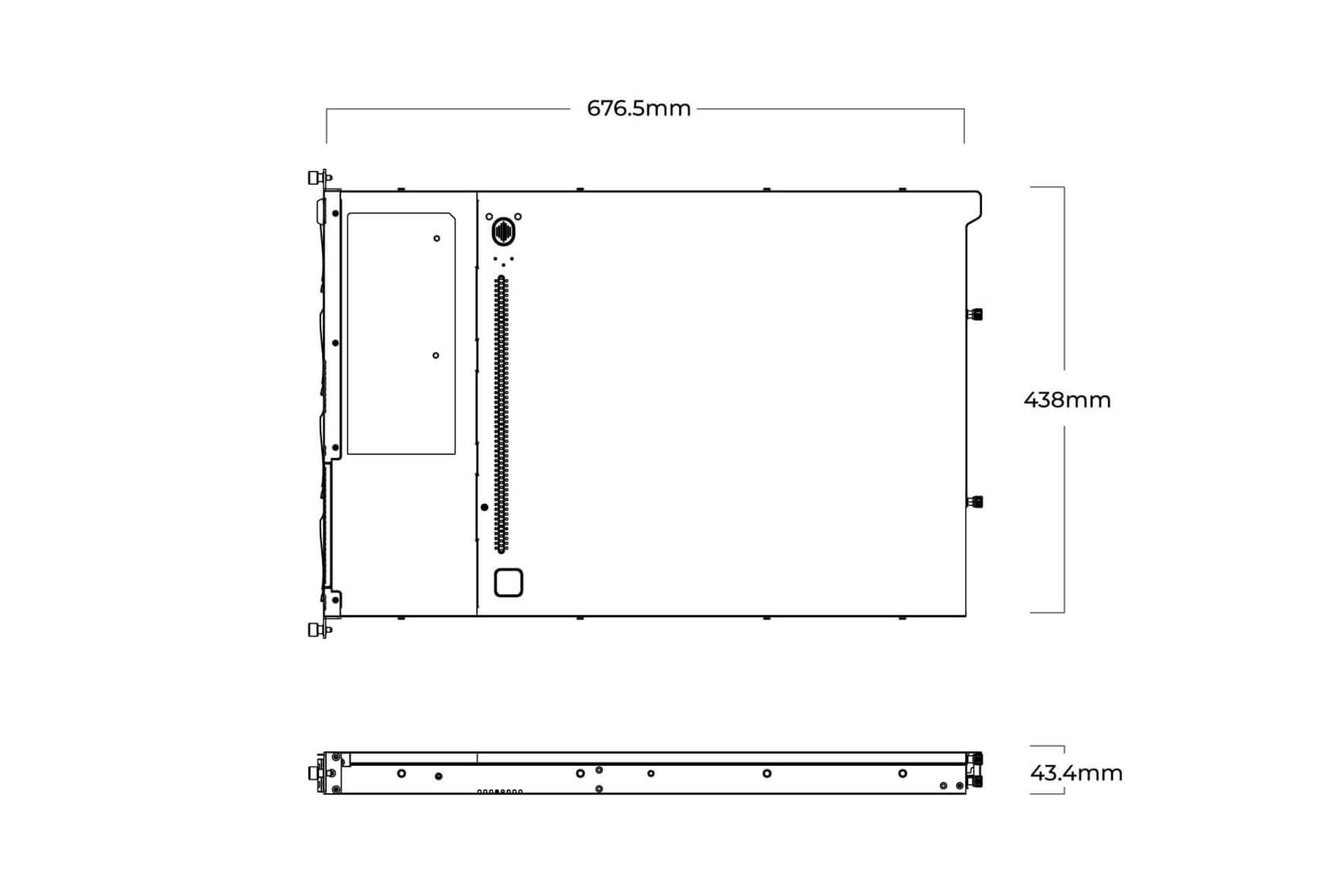 IW-RSA104-02M - server system assembly